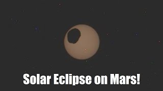 Perseverance rover sees Solar eclipse on Mars [upl. by Brandie]