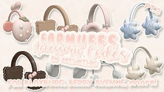 ​cute EARMUFFS  EAR WARMERS CODES for bloxburg amp berry avenue PT3 roblox aesthetic bloxburg [upl. by Cleve]