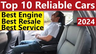 TOP 10 RELIABLE CARS IN 2024 Best ENGINE RESALE SERVICE Quality [upl. by Boarer940]