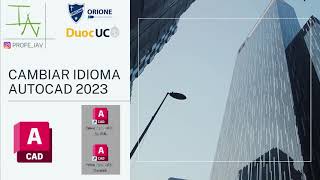 COMO CAMBIAR IDIOMA DE AUTOCAD 2023 [upl. by Pravit785]