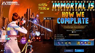 STORY Behind Of Immortal 15  How to Complete Immortal war 15  Earth Revival Gameplay [upl. by Yahiya]