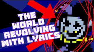 The World Revolving with Lyrics  Deltarune Cover [upl. by Maurey]