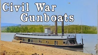 Rare Civil War Gunboat and Ironclad images [upl. by Roel640]