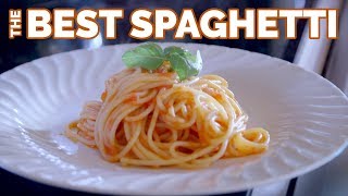 How to make the Perfect Spaghetti with Tomato and Basil from Scarpetta [upl. by Florance]