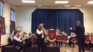 Winterley Brass Band Make you feel my love [upl. by Nohsav992]