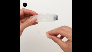 ResMed AirFit™ P30i  Tubeup Nasal Pillows CPAP mask  Vent removal instructions [upl. by Anavi228]