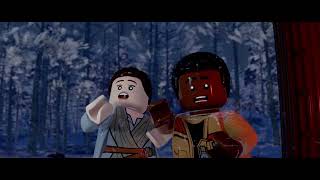 Rey amp Finn Vs Kylo Ren Battle  Lego Star Wars The Skywalker Saga Gameplay [upl. by Yuma]