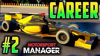 NEW GEARBOX amp IMPROVED RESULTS  Motorsport Manager PC Career FULL GAME S2 Part 2 [upl. by Ellissa]