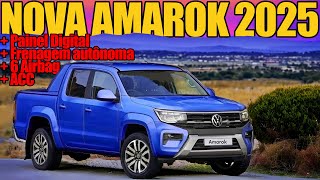 NOVA AMAROK CHEGA JÁ EM 2024 COM PACOTE TECNOLÓGICO SURPREENDENTE [upl. by Seidler342]