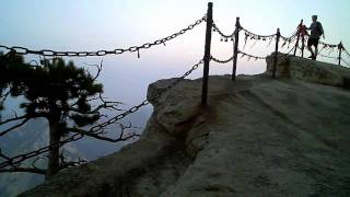 Hiking Huashan  Chinas Sacred Mountain [upl. by Cyprus]