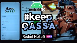 Qassa 22 Sisu di Redmi Note 5 Pro  Patch July 2023  Install dan Review Custom Rom Android 10 [upl. by Haney425]