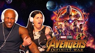 Avengers Infinity War 2018  MOVIE REACTION  FIRST TIME WATCHING [upl. by Ajet]