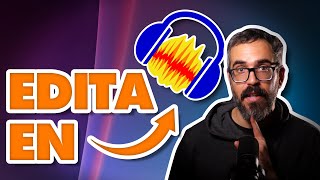 Cómo editar tu PODCAST en Audacity en 5 PASOS 🎙️ [upl. by Redienhcs]