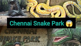 Cheenai Snake Park 🐍🐍  Gundiy Snake Park 🏞️🏞️ [upl. by Paton218]