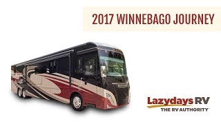 2017 Winnebago Journey Video Tour from Lazydays RV Dealership [upl. by Sofia803]