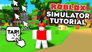 How To Make A Clicking Simulator Game In Roblox 2023 Roblox Studio  Part 1 [upl. by Igal835]