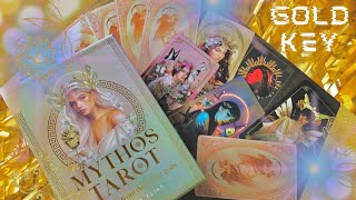 【タロットカード紹介】Mythos Tarot✨Guidance from the Greek Gods✨Unboxing Full Flip Through✨ [upl. by Brocklin]