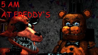 SFMFNAF 5 Am At Freddys The Prequel Animation [upl. by Perretta]