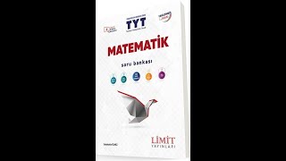 Limit Yayınları TYT Matematik Soru Bankası [upl. by Reich]