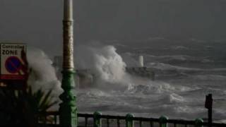 Storm in Brighton part 2  November 14 2009 [upl. by Neved]