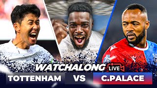 Tottenham 31 Crystal Palace LIVE  PREMIER LEAGUE WATCH ALONG with EXPRESSIONS [upl. by Millar]