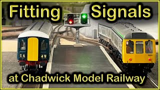 Installing Automated Signals at Chadwick Model Railway  227 [upl. by Terces]