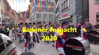 Badener Fasnacht 2020 [upl. by Agemo]