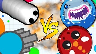 Best io Game GIRLFRIEND DECIDES SLITHERIO VS MOPEIO VS DIEPIO VS AGARIO PART 2 [upl. by Any]