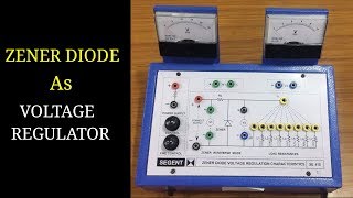 Zener Diode as Voltage Regulator Experiment [upl. by Demahum996]