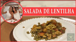 Como preparar uma NUTRITIVA SALADA de LENTILHA no seu réveillon receita INCRÍVEL [upl. by Nertie796]