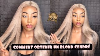 COMMENT OBTENIR UN JOLIE BLOND CENDRÉ RAPIDEMENT ft ISEE HAIR ON ALIEXPRESS [upl. by Ahsinnek]