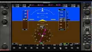 FSX Garmin G1000 Transponder Ident [upl. by Aerahs148]