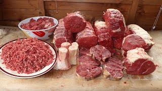 How To Butcher A Cow A Top Of Beef Beef Butchery SRP [upl. by Northrop]