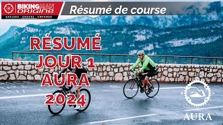 AURA 2024  Résumé du jour 1 BikingMan Origine [upl. by Parfitt]