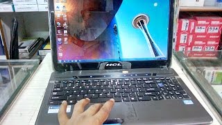 Unboxing HCL 1095 Laptop Ci54GB500GB Review [upl. by Enawyd369]