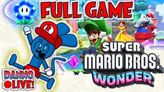 DANNO PLAYS MARIO WONDER FULL GAME [upl. by Aretse]