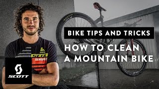 How to Clean a Mountain Bike with Yanick the Mechanic [upl. by Hasty]