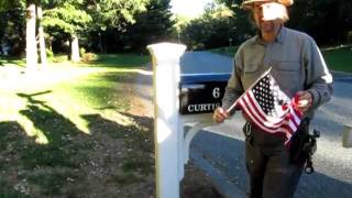 American Flag on Yankee Mailbox [upl. by Stucker]