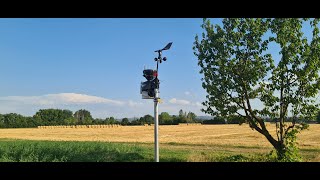 INSTALLAZIONE STAZIONE METEO su fondazione a vite [upl. by Crandell]