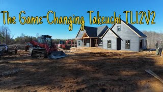 The GameChanging Takeuchi TL12V2 for Job Site Cleanup [upl. by Arehs]