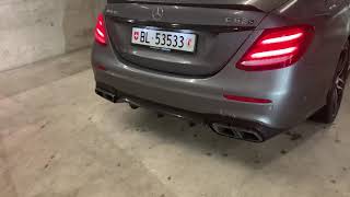 E63s AMG Stock Exhaust Sound [upl. by Nele]