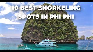 Best Snorkeling Spots in Phi Phi Island Thailand 🇹🇭 [upl. by Anihpesoj]