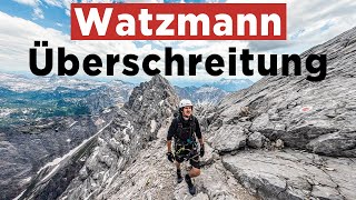 Gefährliche Bergtour Watzmann 2713 m Überschreitung in 24h [upl. by Melak]