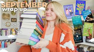 what i read in September 🍂🤎 15 books [upl. by Crissie]