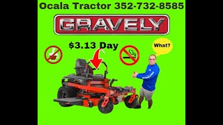 Get Your Dream Lawn with Gravely Mowers 0 Financing Payments as Low as 313Day at Ocala Tractor [upl. by Ulphia]