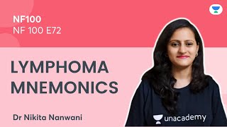 NF 100 E71  Lymphoma mnemonics  Dr Nikita Nanwani [upl. by Auqcinahs]