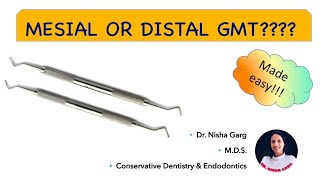 MESIAL OR DISTAL GMT  MADE EASY [upl. by Gnehc]