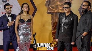 The Animal Cast of quotRed Carpetquot arrives at the Filmfare Awards 2024 in Style [upl. by Floris660]