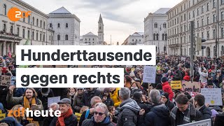 Protestwelle gegen die AfD  Söder quotEs braucht einen Weckrufquot  Morgenmagazin [upl. by Beauchamp899]