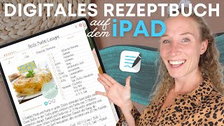 Alle deine Rezepte auf dem iPad  Digitales Rezeptbuch [upl. by Ethbun]